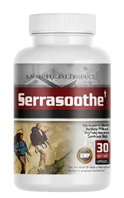 Serrasoothe natural joint pain relief and mobility support supplement